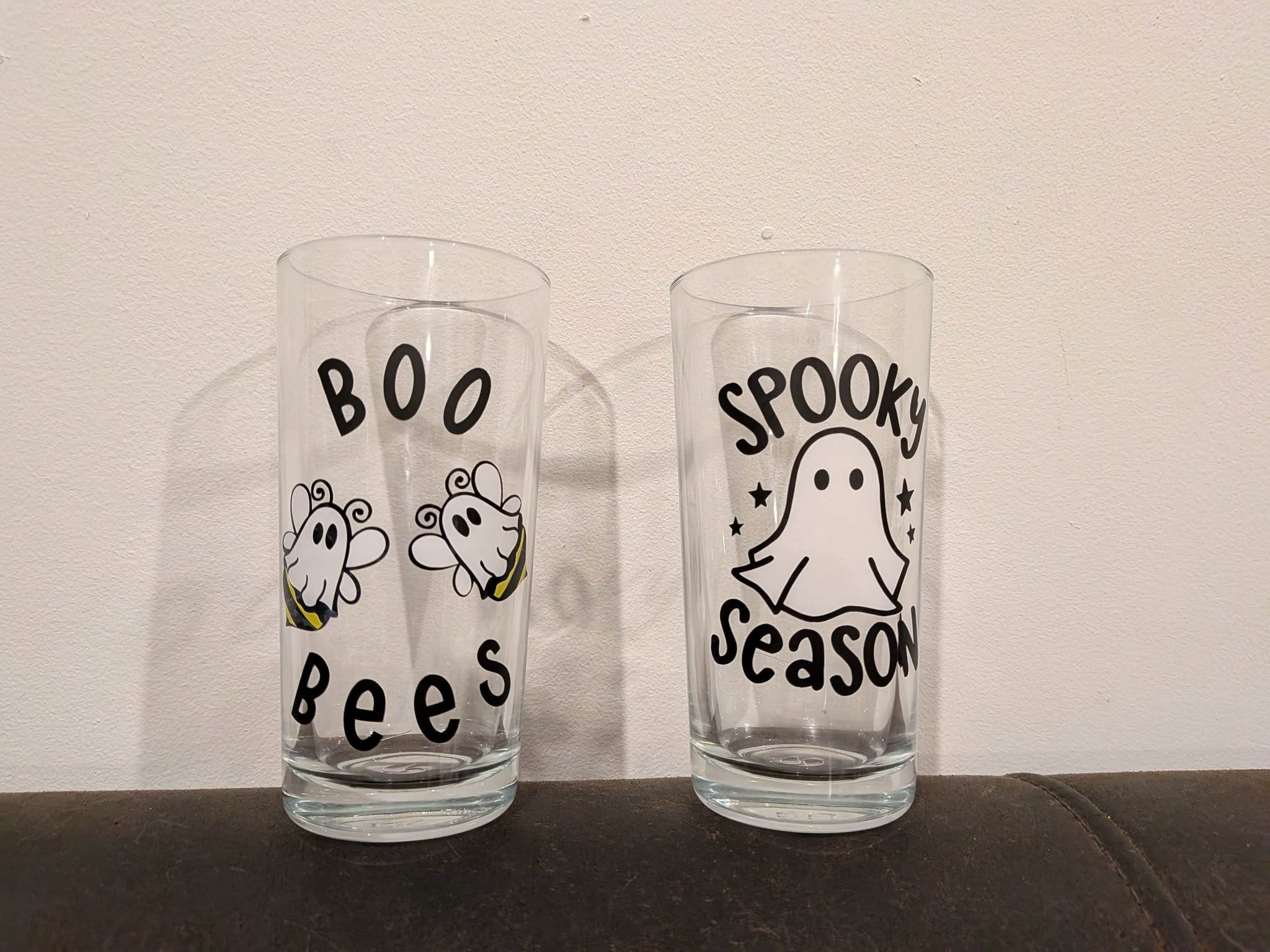 Spooky custom decorated Halloween themed tumbler